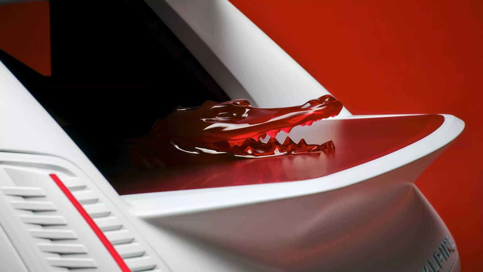 Fotografia da matéria: O crocodilo acelera: Alpine e Lacoste unem moda e automobilismo elétrico