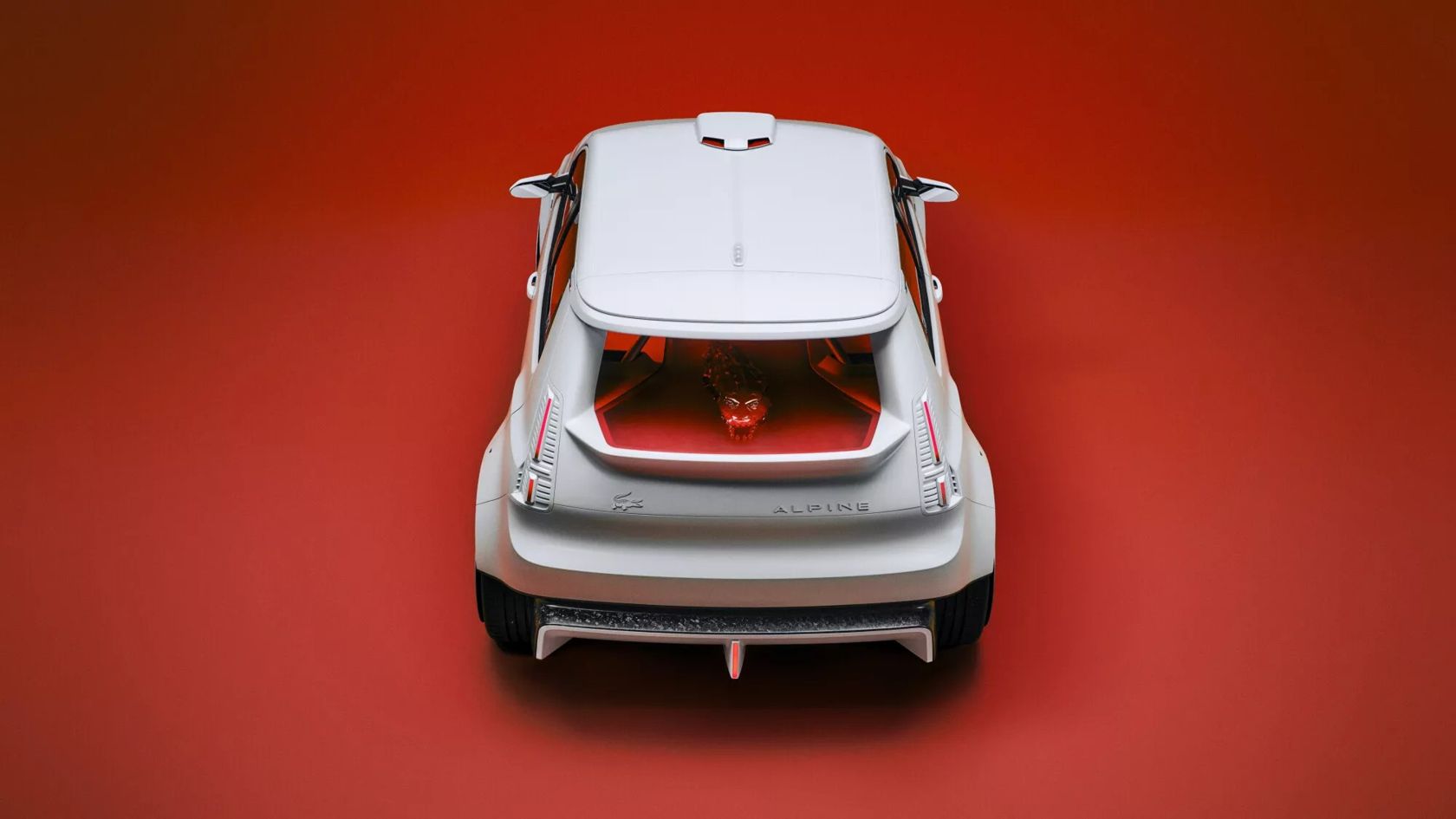 Fotografia da matéria: O crocodilo acelera: Alpine e Lacoste unem moda e automobilismo elétrico