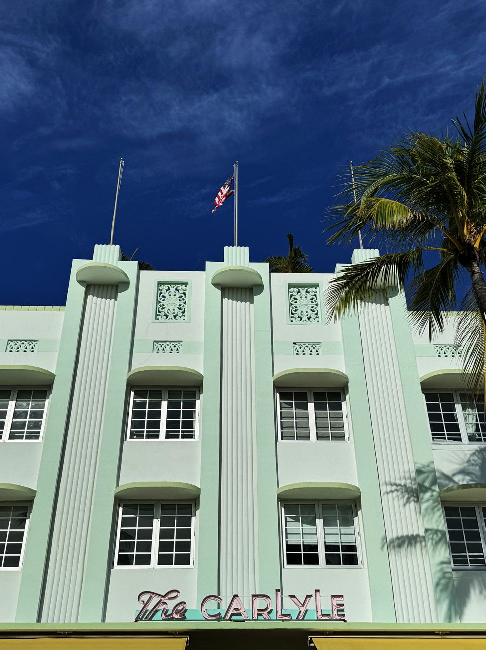 As cores de Miami