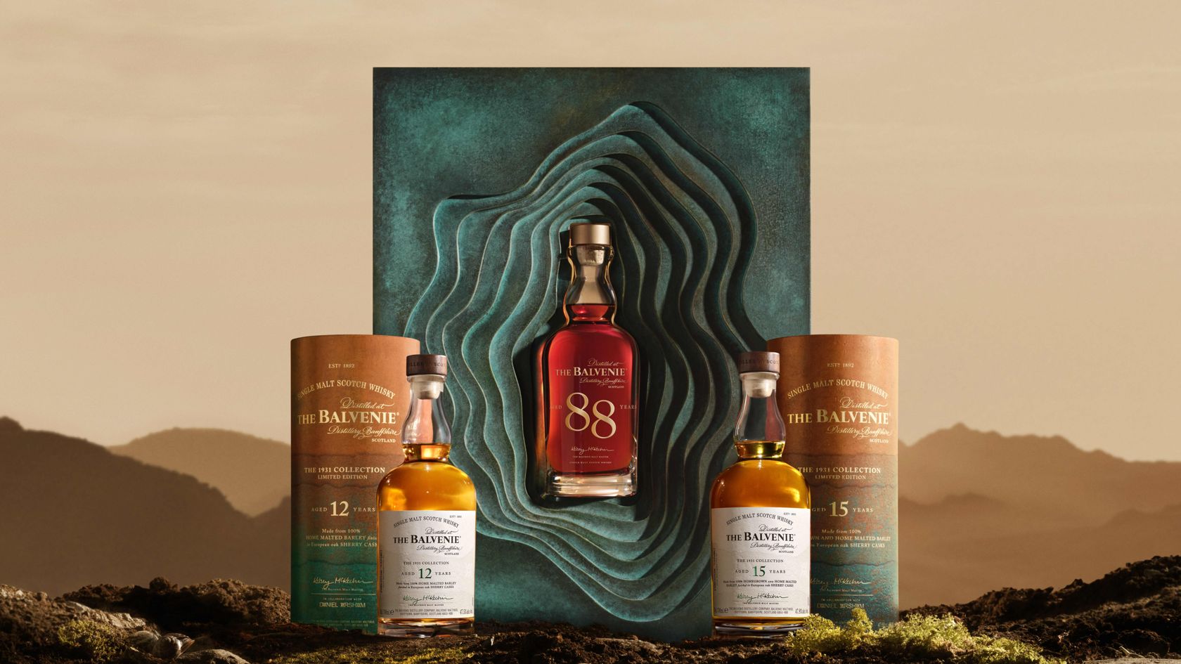 The Balvenie e Daniel Arsham transformam um whisky de 88 anos em obra de arte