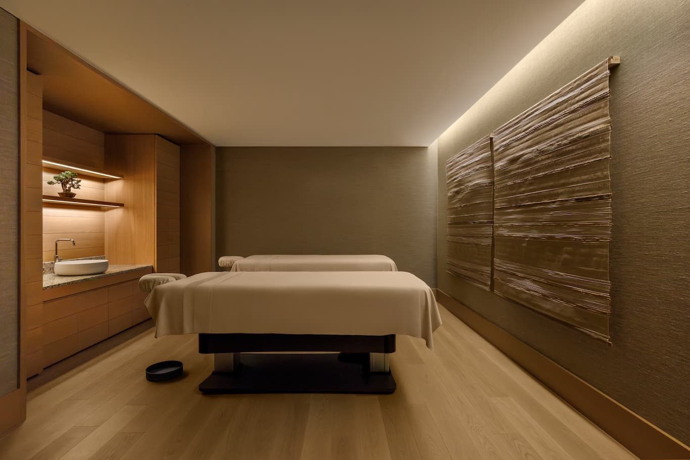 Sala de tratamentos do Auriga Spa no Capella Kyoto