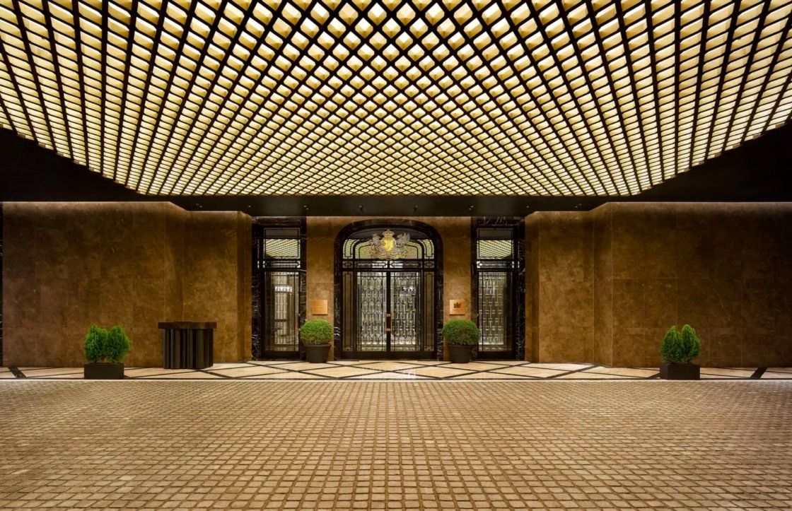 Entrada monumental do Josun Palace em Gangnam