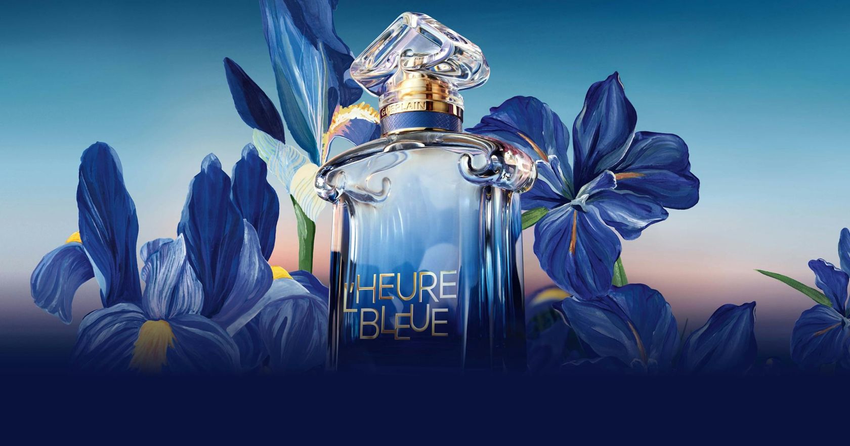 Guerlain revisita L’Heure Bleue com uma tintura inédita de íris
