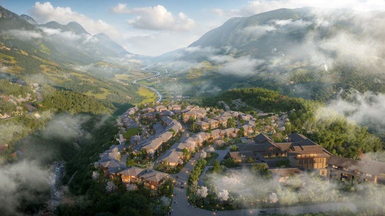 Fotografia da matéria: InterContinental anuncia residências de montanha em Sapa