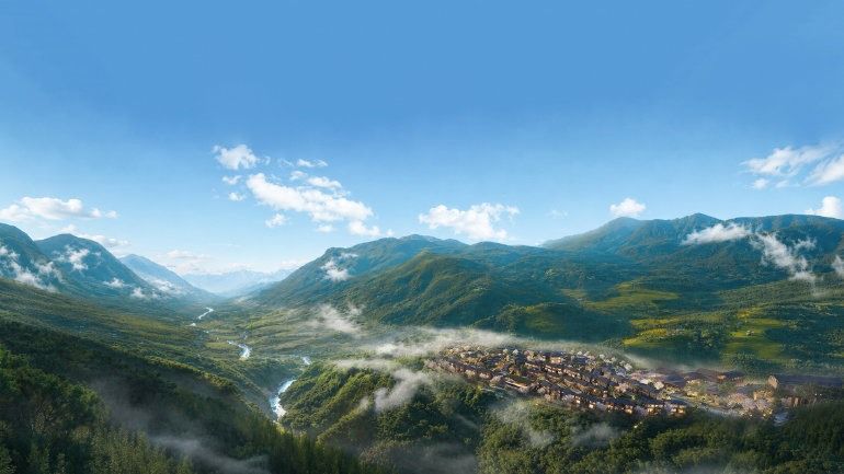 Fotografia da matéria: InterContinental anuncia residências de montanha em Sapa