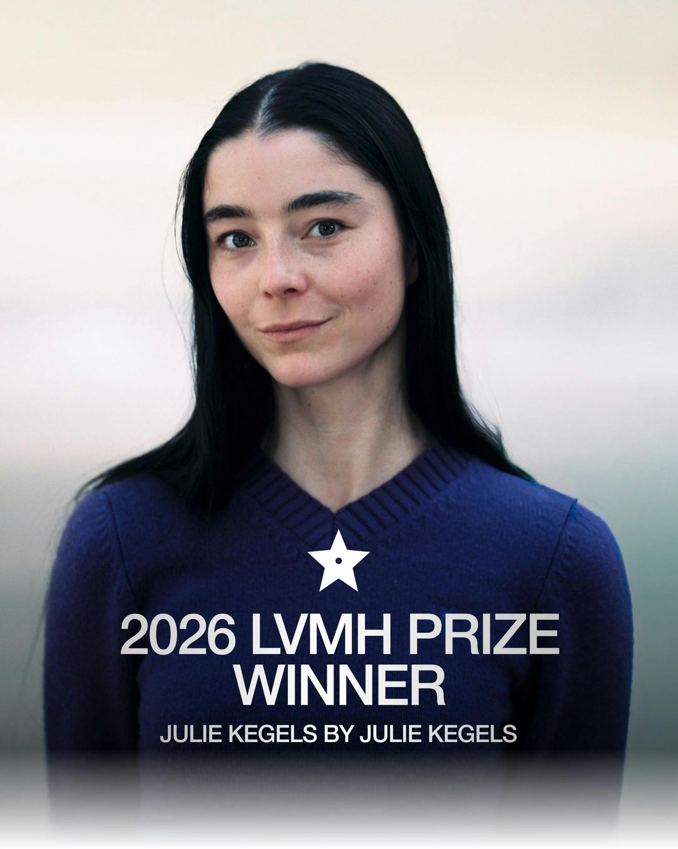 Fotografia da matéria: Julie Kegels vence o LVMH Prize 2026