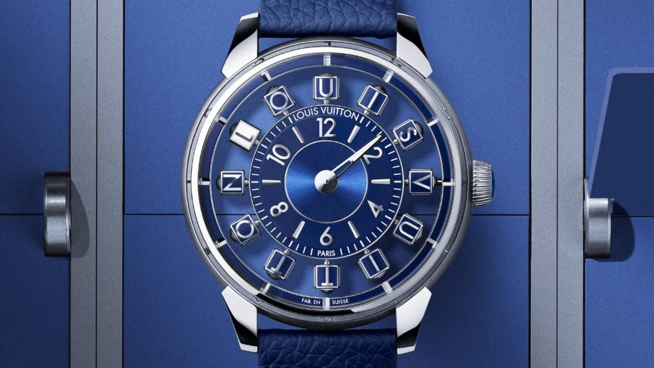 Louis Vuitton transforma as horas em cubos no novo Tambour Spin Time