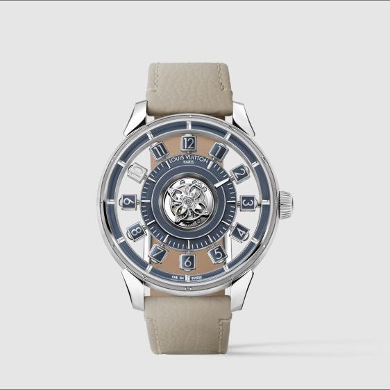 Fotografia da matéria: Louis Vuitton transforma as horas em cubos no novo Tambour Spin Time