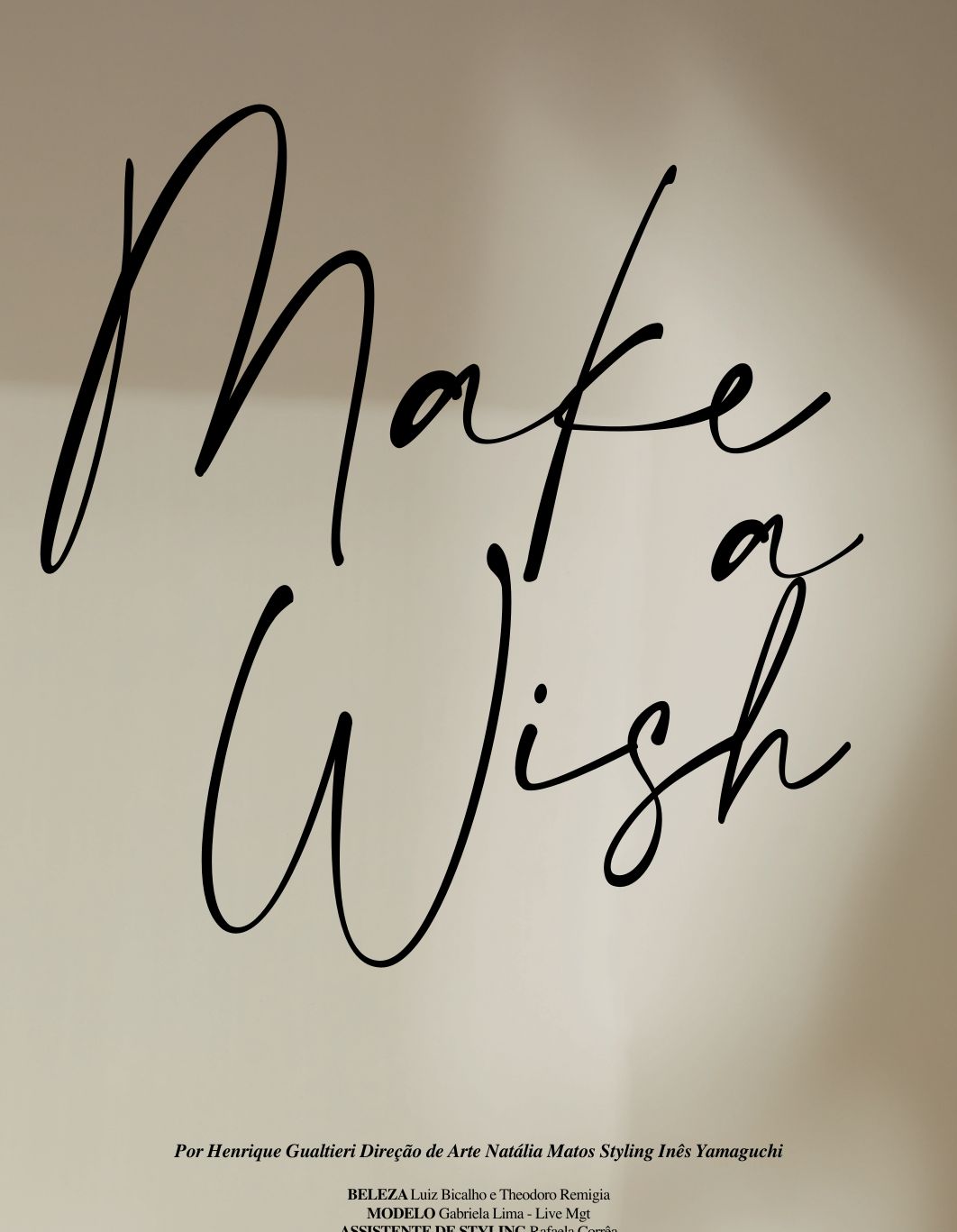 Fotografia da matéria: Make a Wish