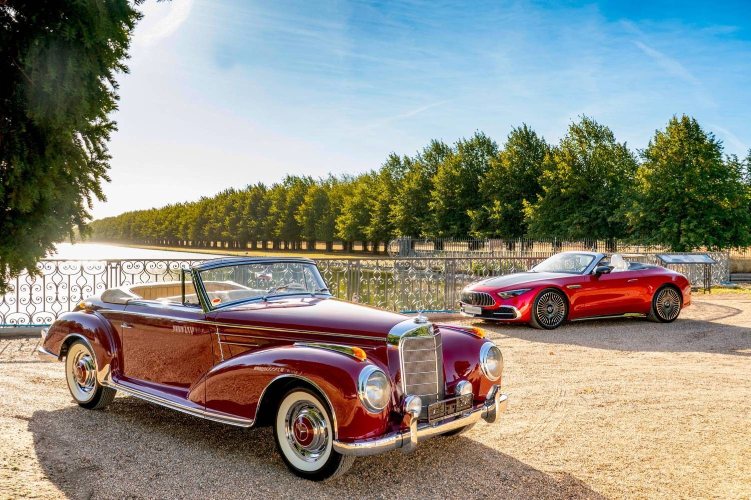 Fotografia da matéria: Mercedes-Benz e Henry Poole unem automóveis e alfaiataria em Hampton Court