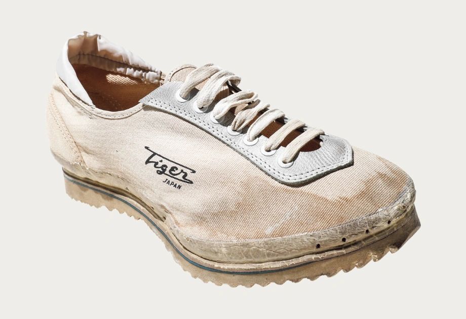Magic Runner de 1960, criado para reduzir bolhas nos pés dos corredores