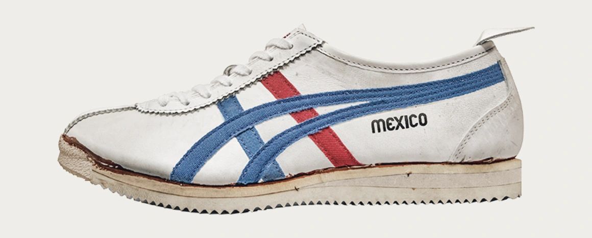Tiger Cortez de 1969, modelo ligado à origem da Nike Cortez