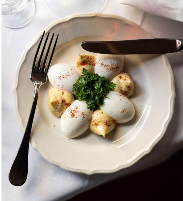 Prato servido pelo restaurante Clos d’Astorg em Paris