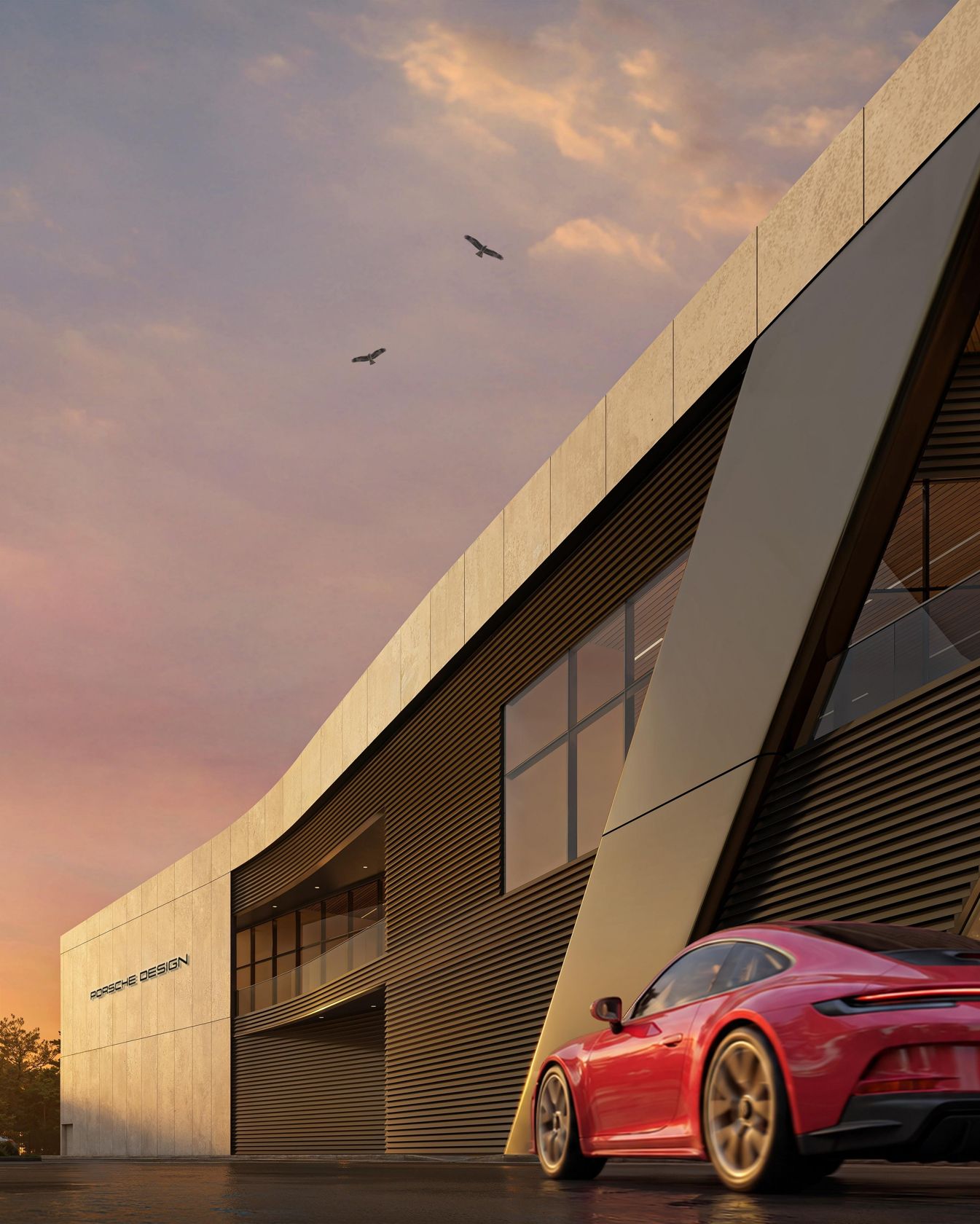 Porsche Design cria um clube para morar entre automóveis — foto 6 de 6