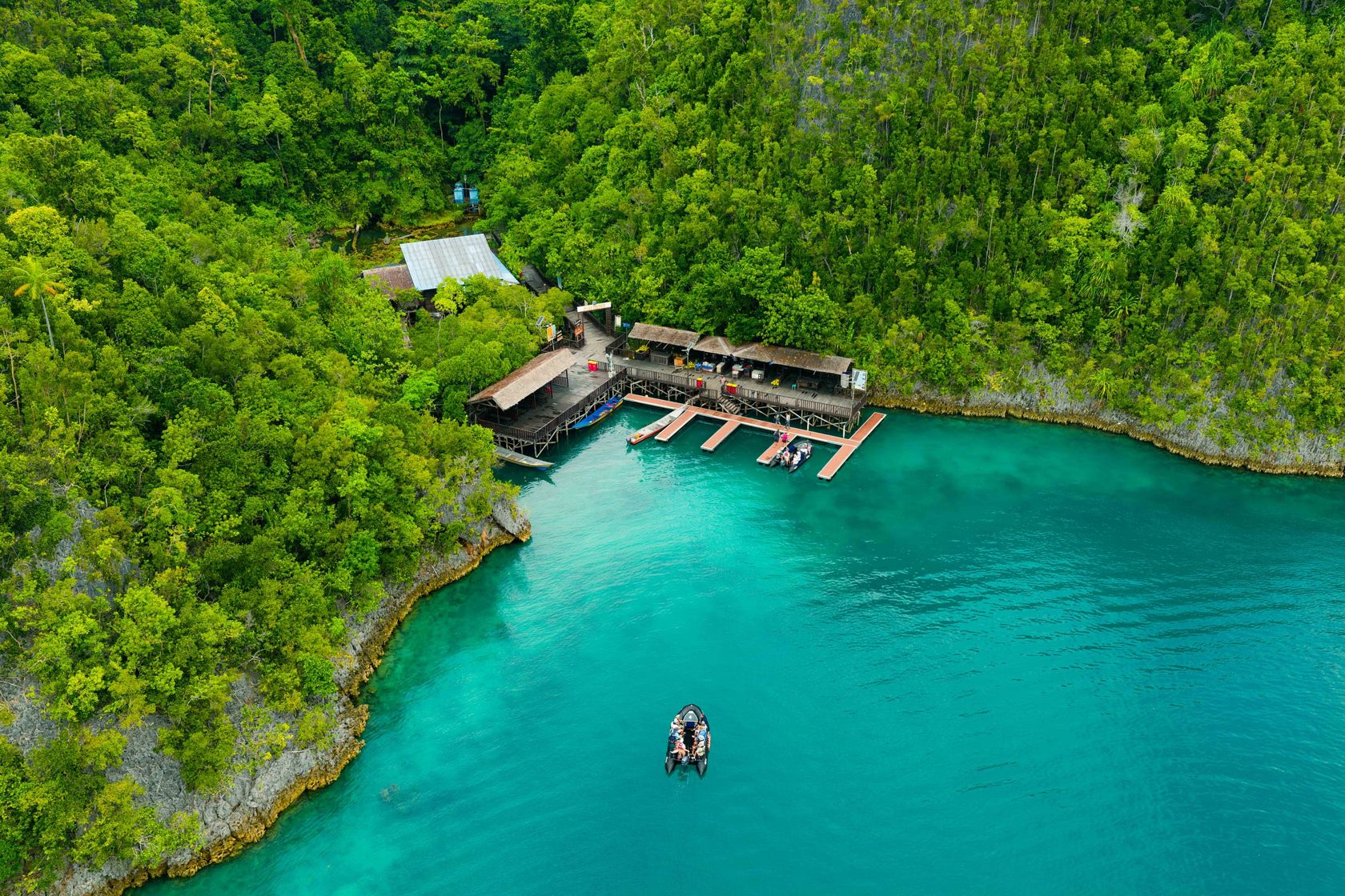 Fotografia da matéria: Raja Ampat, com Swan Hellenic