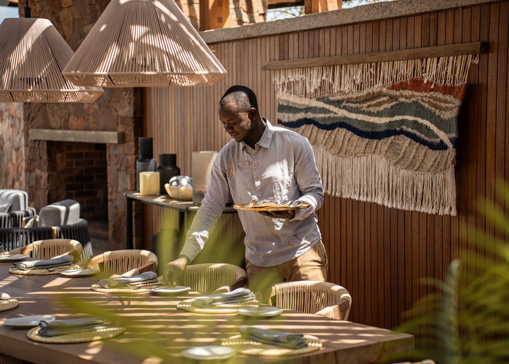 Fotografia da matéria: Singita serve a África à mesa