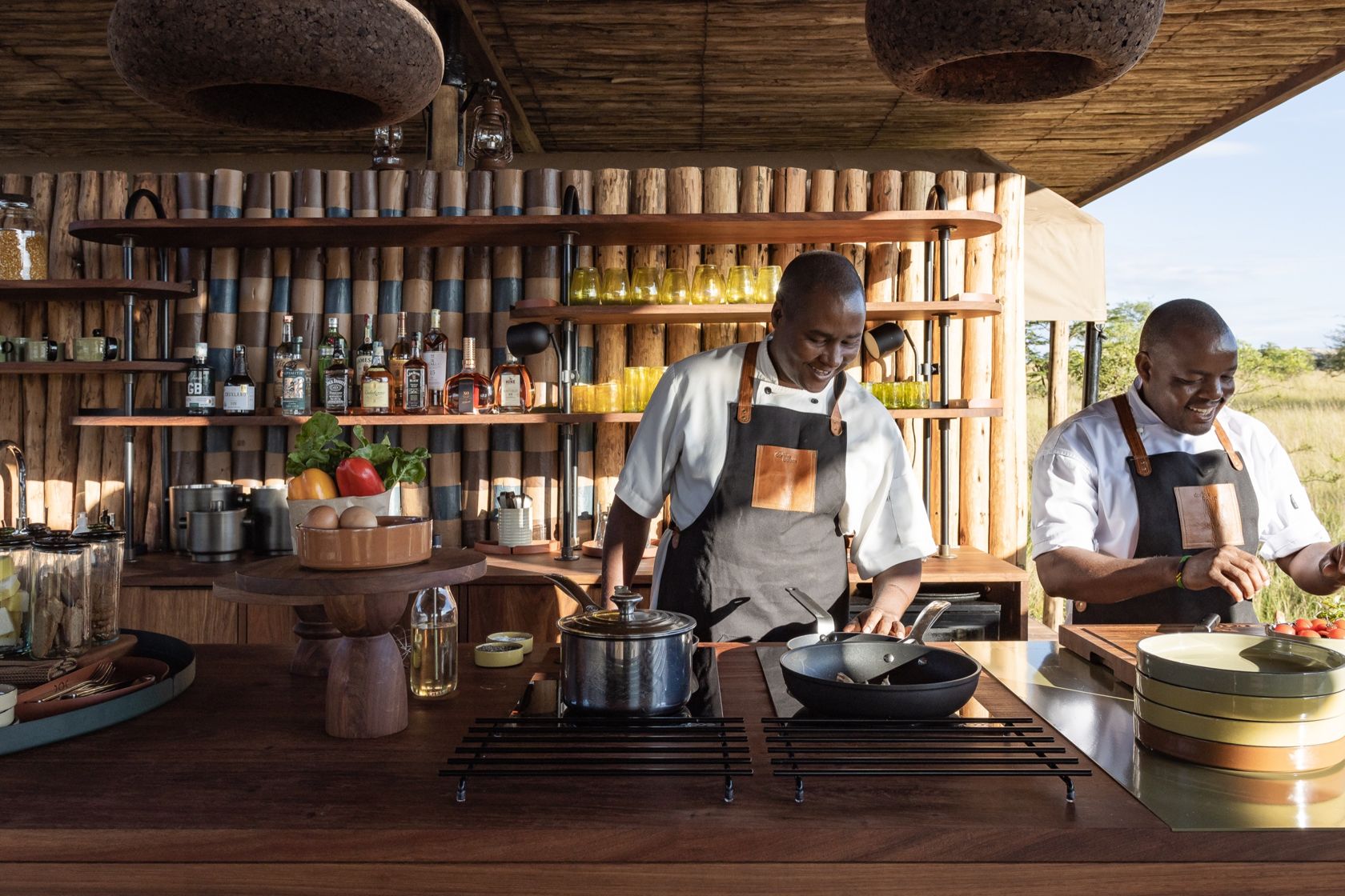 Fotografia da matéria: Singita serve a África à mesa